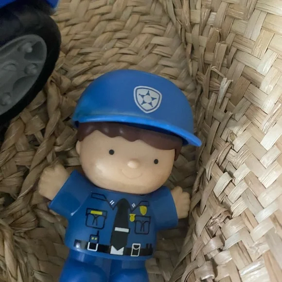 Blue Police Toy Car - Picture 4 of 7